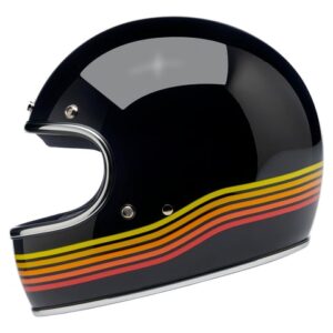 Gringo ECE Helmet - Gloss Black Spectrum