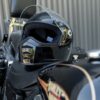 Lane Splitter Helmet - Gloss Black