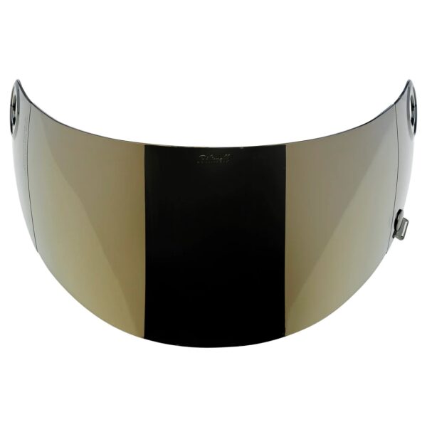 Gringo S Flat Shield - Gold Mirror
