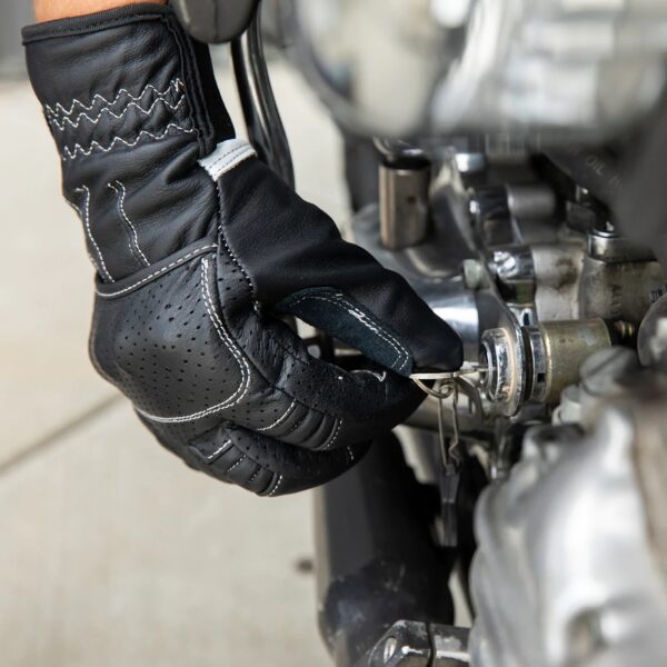 Biltwell Borrego Gloves - Black Cement