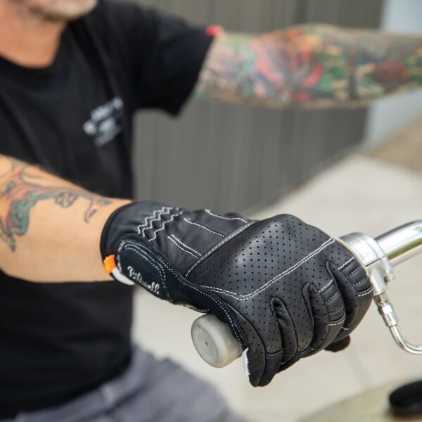 Biltwell Borrego Gloves - Black Cement