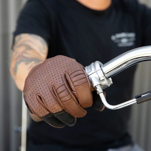 Biltwell Borrego Gloves - Chocolate Black