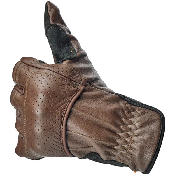 Biltwell Borrego Gloves - Chocolate Black