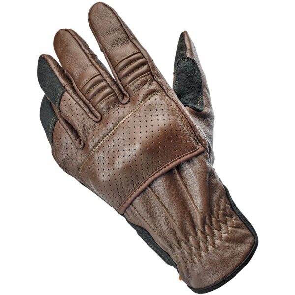 Biltwell Borrego Gloves - Chocolate Black