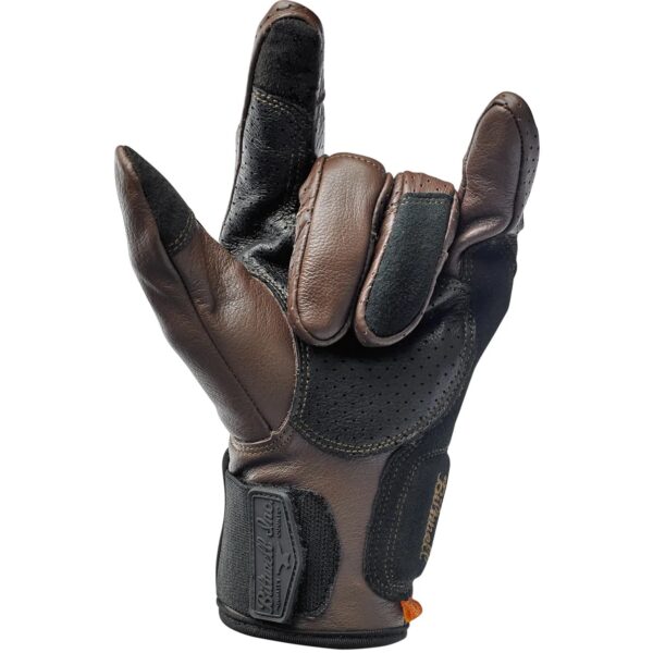 Biltwell Borrego Gloves - Chocolate Black
