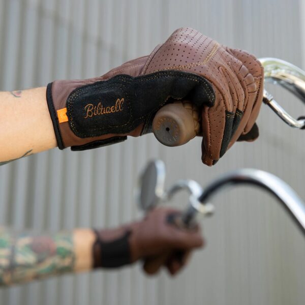 Biltwell Borrego Gloves - Chocolate Black