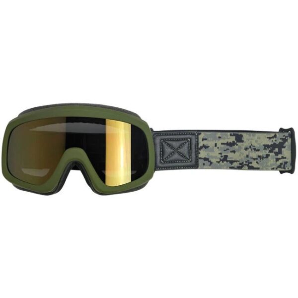 Biltwell Overland 2.0 Goggle - Grunt Olive Camo