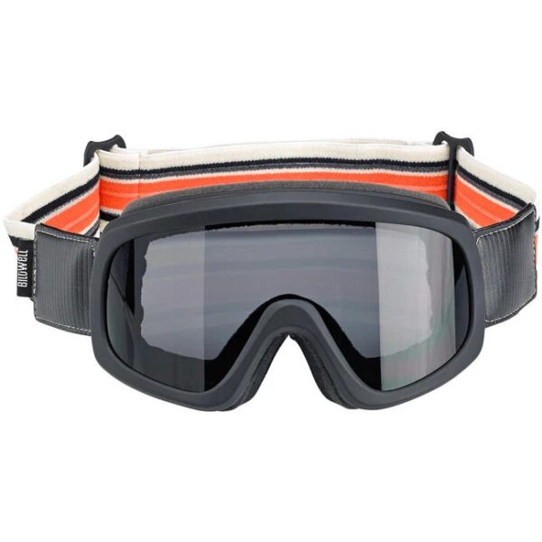 Biltwell Overland 2.0 Goggle - Racer Black Cream Orange