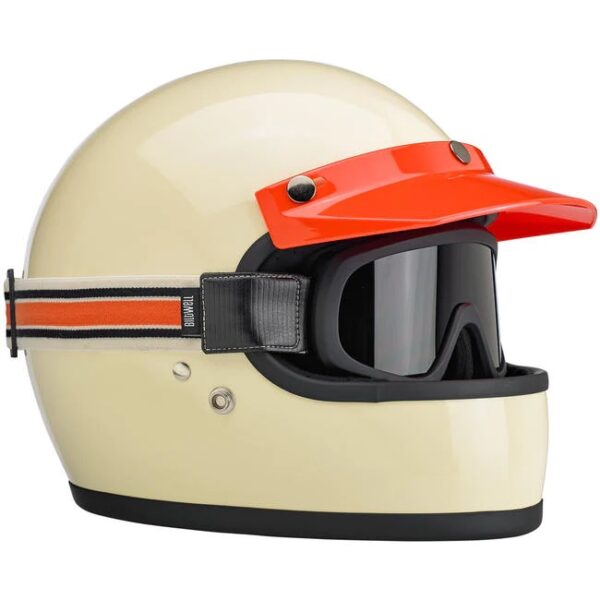 Biltwell Overland 2.0 Goggle - Racer Black Cream Orange