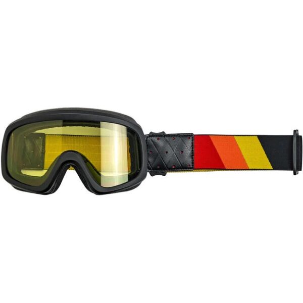 Overland 2.0 Goggles - Tri Stripe - Red Yellow Orange - RYO