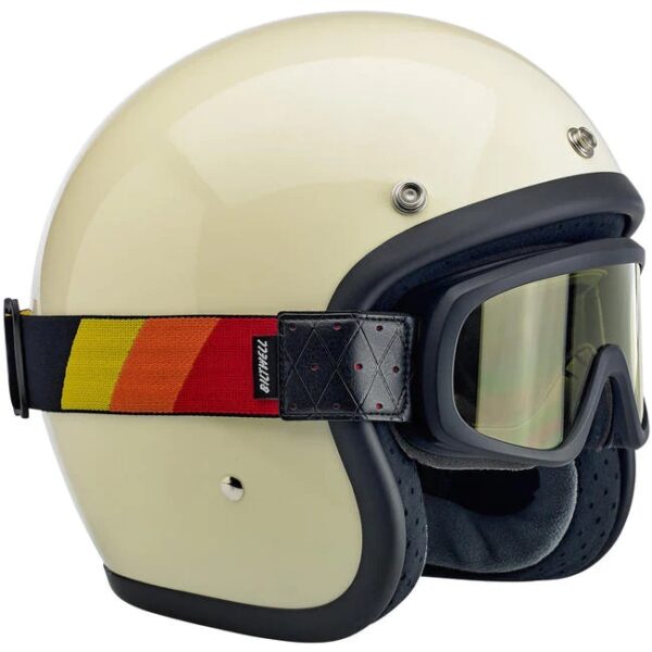 Overland 2.0 Goggles - Tri Stripe - Red Yellow Orange - RYO