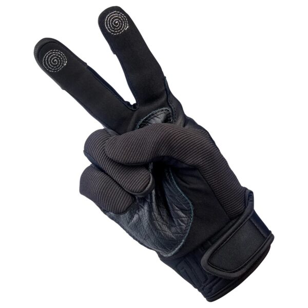 Biltwell - Guantes Baja Gloves - Black out (Negros)