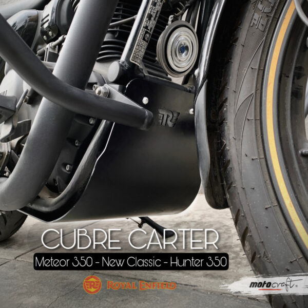 Royal Enfield - Cubre Carter - Engine shield Meteor