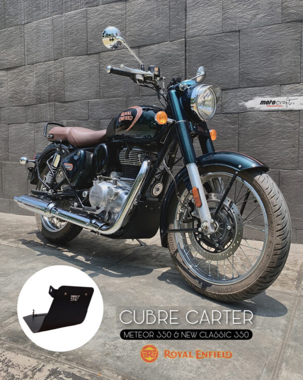 Royal Enfield - Cubre Carter - Engine Shield (Meteor 350, New Classic 350, Hunter 350) - Imagen 7