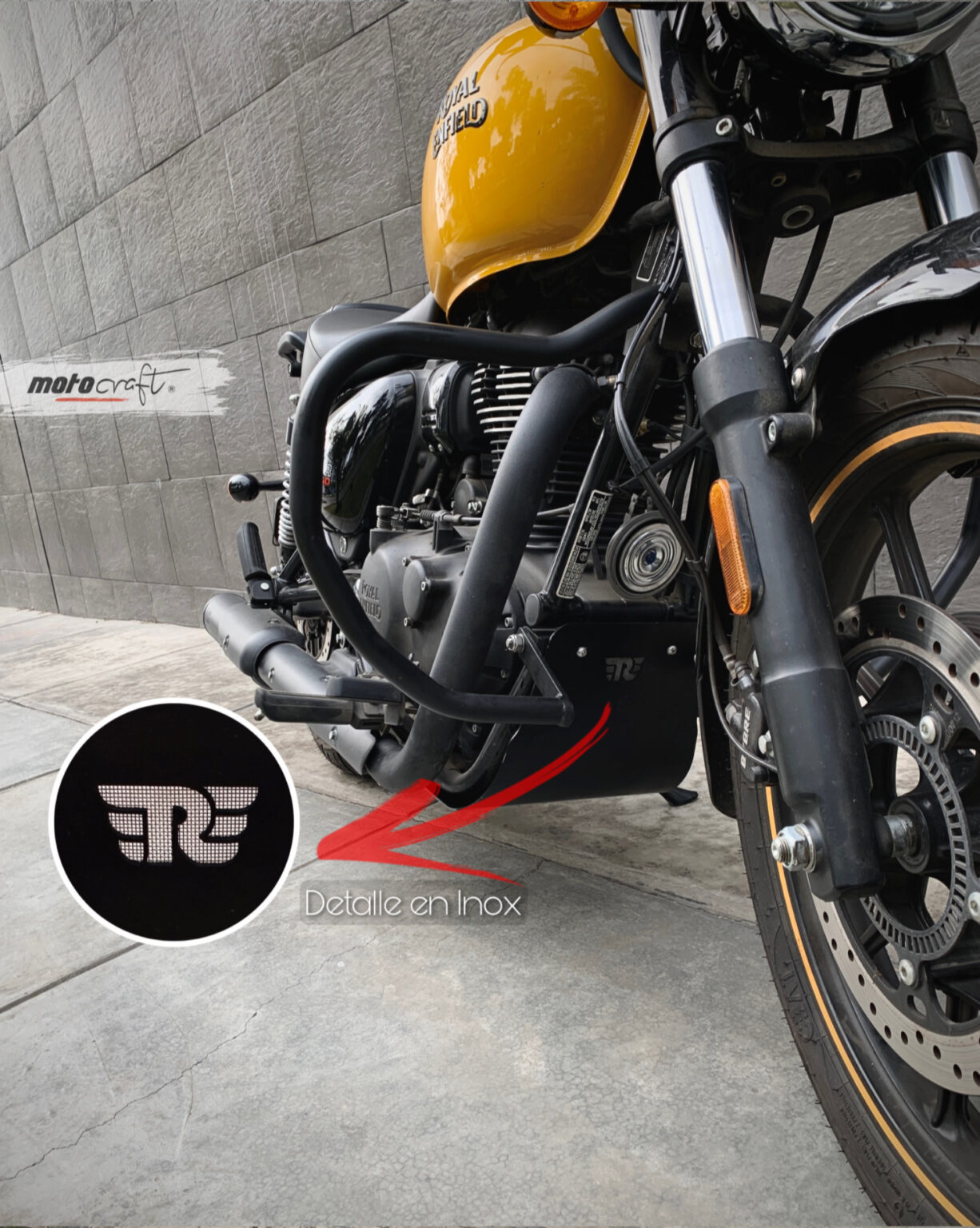 Royal Enfield Cubre Carter Engine Shield (Meteor 350, New Classic