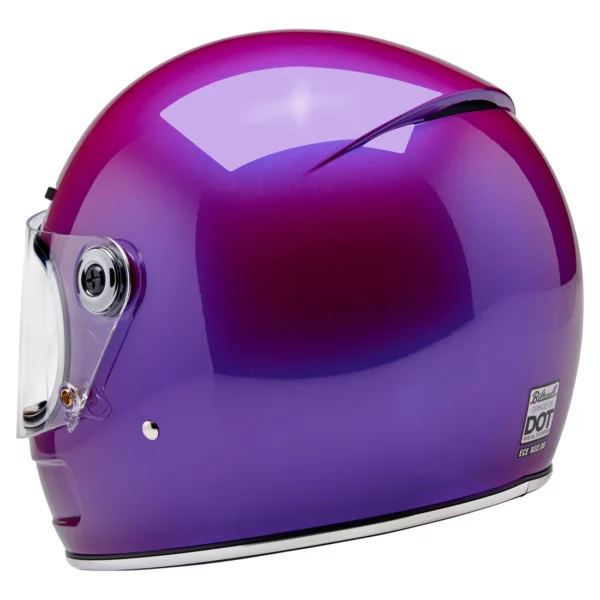 Biltwell Gringo SV - Metallic Grape, Uva Metalico, Casco Vintage