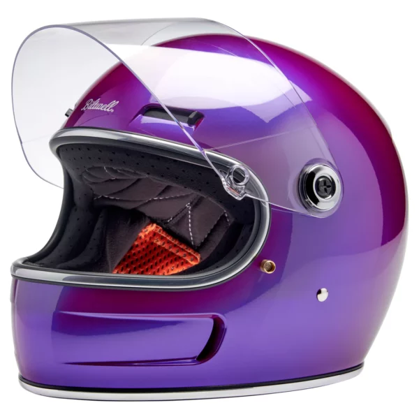 Biltwell Gringo SV - Metallic Grape, Uva Metalico, Casco Vintage