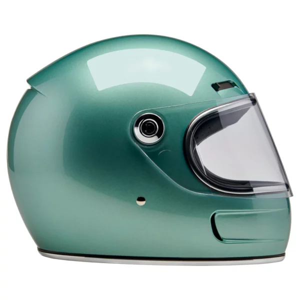Biltwell Gringo SV - Metallic Sea Foam, Verde agua Metalico, Casco Vintage
