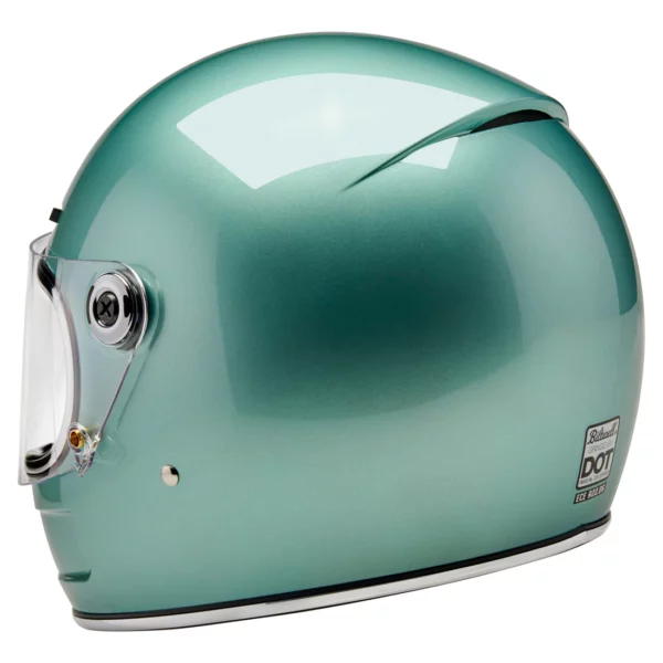 Biltwell Gringo SV - Metallic Sea Foam, Verde agua Metalico, Casco Vintage