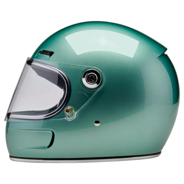 Biltwell Gringo SV - Metallic Sea Foam, Verde agua Metalico, Casco Vintage
