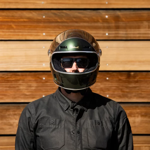 Biltwell Gringo SV - Metallic Sierra Green, Casco Vintage