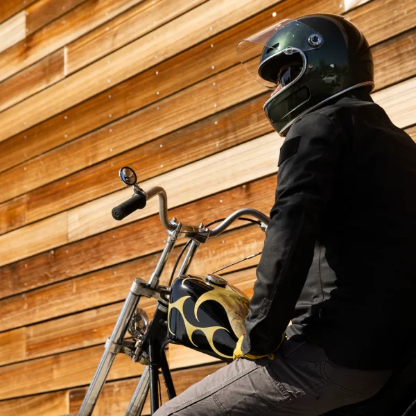 Biltwell Gringo SV - Metallic Sierra Green, Casco Vintage