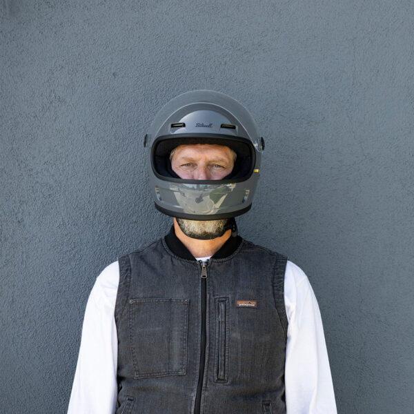 Biltwell Gringo SV - Gloss Storm Grey - Gris Tormenta Brillante
