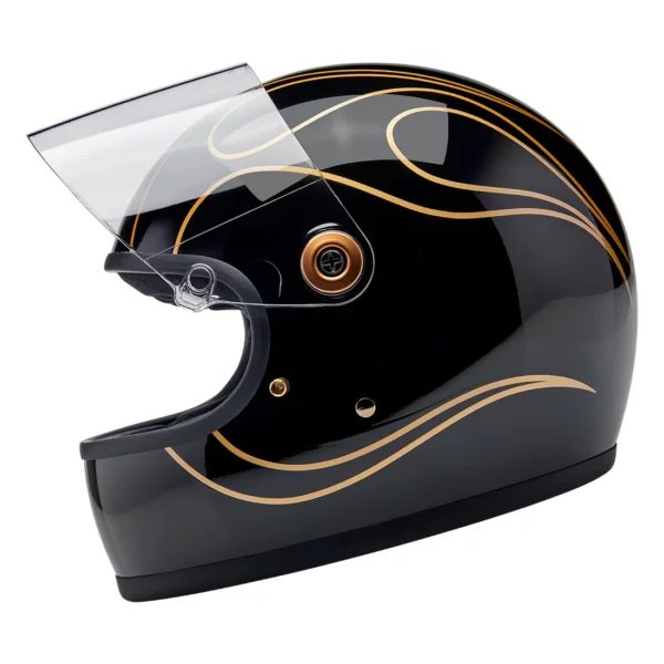 Biltwell-Gringo S 2206 - Gloss Black Flames-casco-vintage-Biltwell