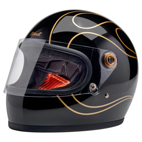 Biltwell-Gringo S 2206 - Gloss Black Flames-casco-vintage-Biltwell