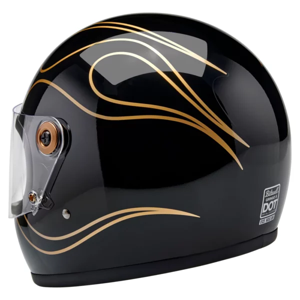 Biltwell-Gringo S 2206 - Gloss Black Flames-casco-vintage-Biltwell