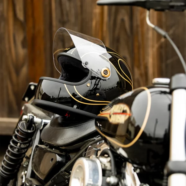 Biltwell-Gringo S 2206 - Gloss Black Flames-casco-vintage-Biltwell