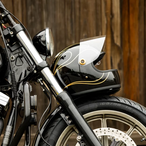 Biltwell-Gringo S 2206 - Gloss Black Flames-casco-vintage-Biltwell
