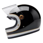 Biltwell-Gringo S 2206 - Gloss White Gloss Black Tracker-casco-vintage-Biltwell