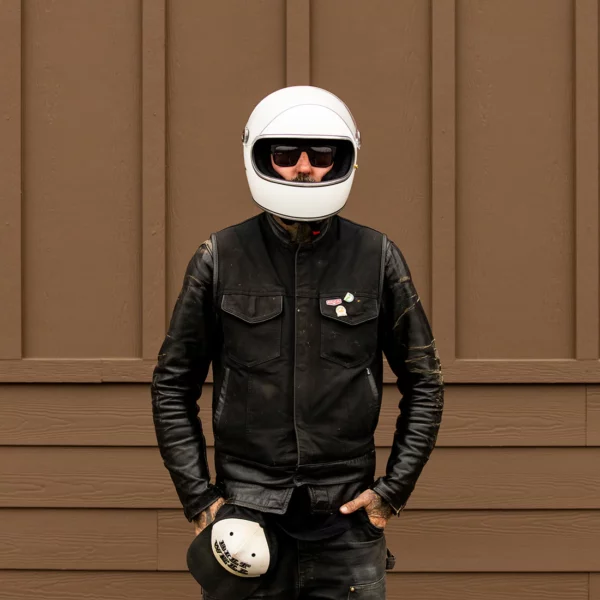 Biltwell-Gringo S 2206 - Gloss White-casco-vintage-Biltwell