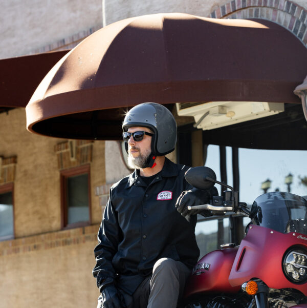 Casco Vintage Biltwell Bonanza - Gloss Storm Grey