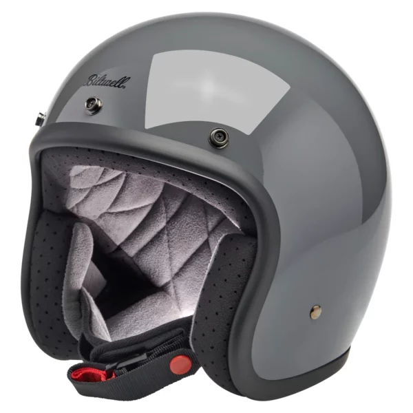 Casco Vintage Biltwell Bonanza - Gloss Storm Grey