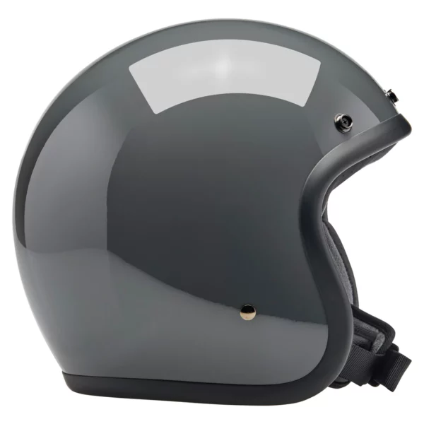Casco Vintage Biltwell Bonanza - Gloss Storm Grey
