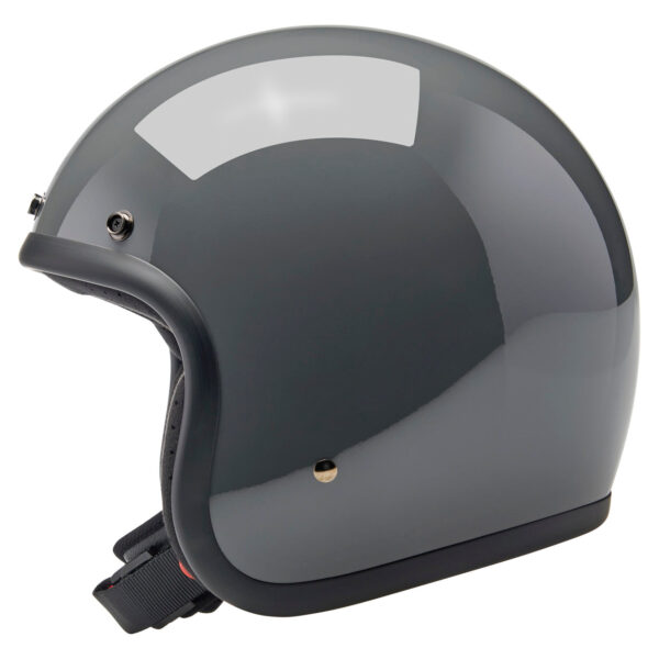 Casco Vintage Biltwell Bonanza - Gloss Storm Grey