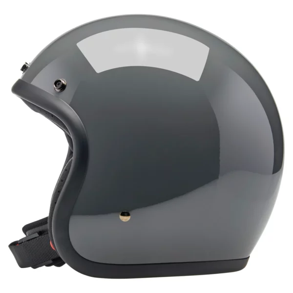 Casco Vintage Biltwell Bonanza - Gloss Storm Grey