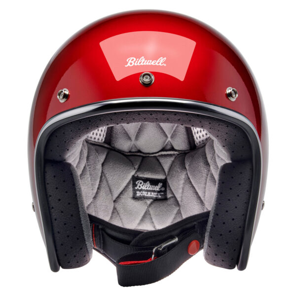 Casco Vintage Biltwell Bonanza - Metallic Cherry Red