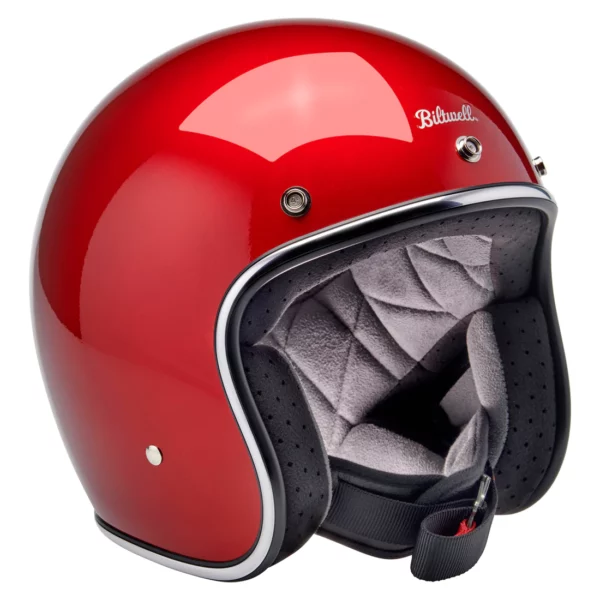 Casco Vintage Biltwell Bonanza - Metallic Cherry Red