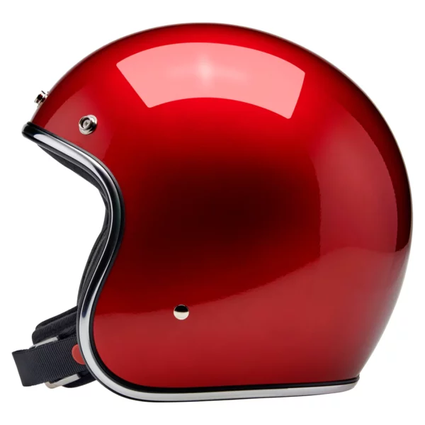Casco Vintage Biltwell Bonanza - Metallic Cherry Red