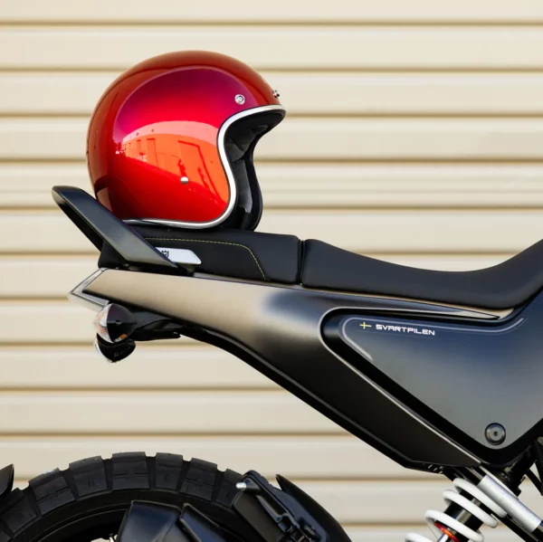 Casco Vintage Biltwell Bonanza - Metallic Cherry Red