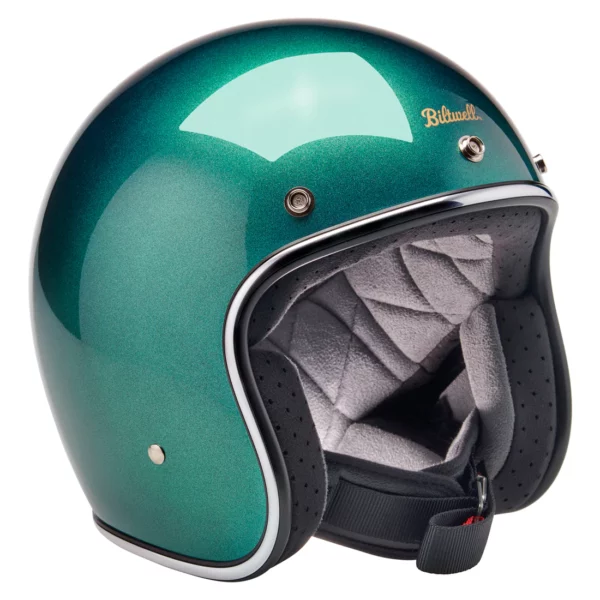 Casco Vintage Biltwell Bonanza - Metallic Catalina