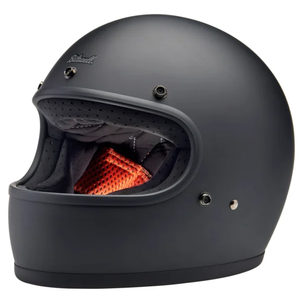 Casco Vintage Biltwell GRINGO ( ECE 22.06) - Flat Black