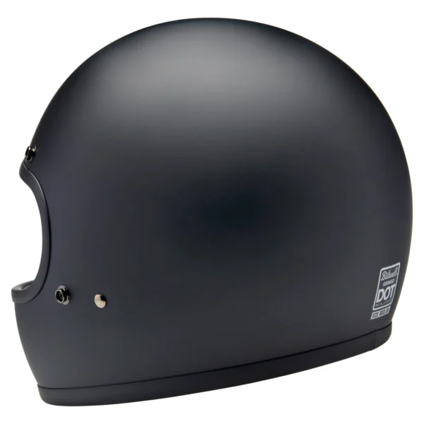Casco Vintage Biltwell GRINGO ( ECE 22.06) - Flat Black