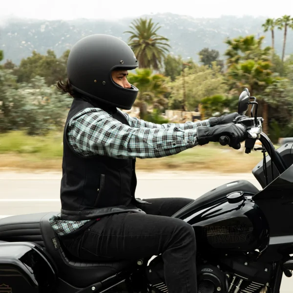 Casco Vintage Biltwell GRINGO ( ECE 22.06) - Flat Black