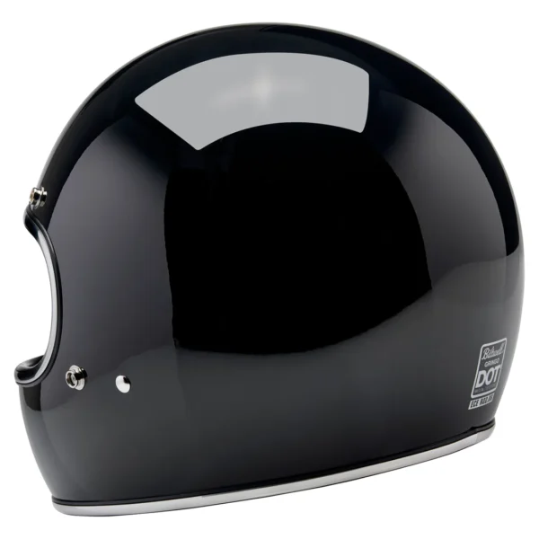 Casco Vintage Biltwell GRINGO ( ECE 22.06) - Gloss Black