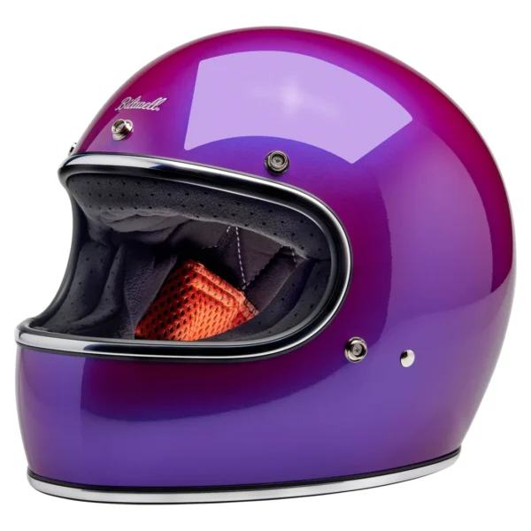 Casco Vintage Biltwell GRINGO ( ECE 22.06) - Metallic Grape