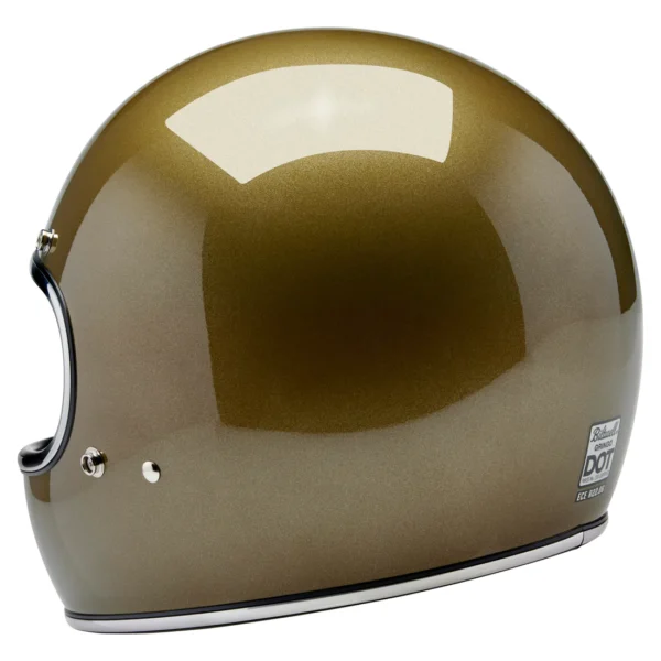 Casco Vintage Biltwell GRINGO ( ECE 22.06) - Ugly Gold Metallic